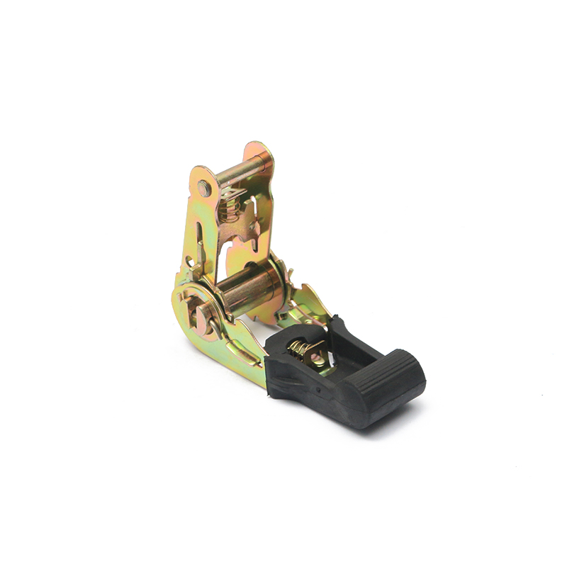 1 tuumaa 25 mm*800 kg/1760 kiloa sinkkipinnoitettu kumikahva räikkä solki