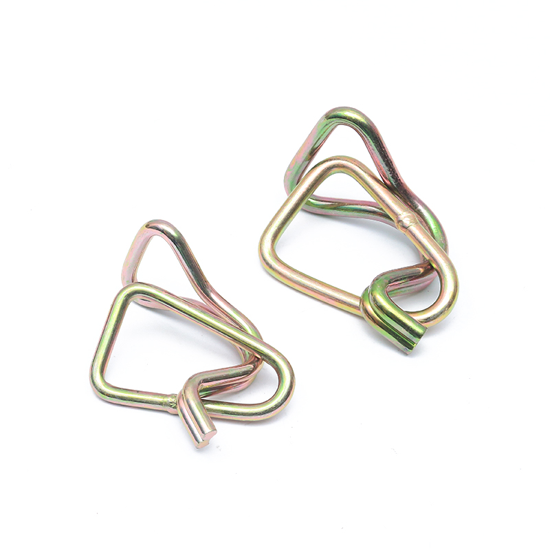 1,5 tuuman galvanoitu napsautettu kaksinkertainen J -koukku D -renkaalla