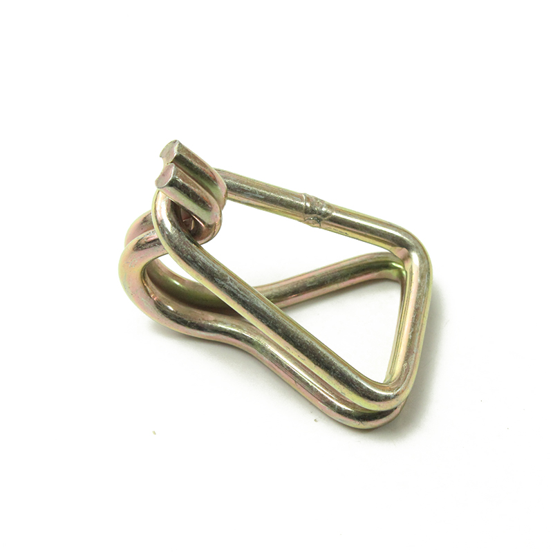 1,5 tuuman galvanoitu napsautettu kaksinkertainen J -koukku D -renkaalla