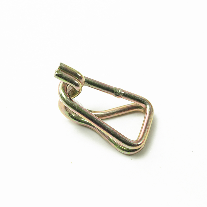 1,5 tuuman galvanoitu napsautettu kaksinkertainen J -koukku D -renkaalla