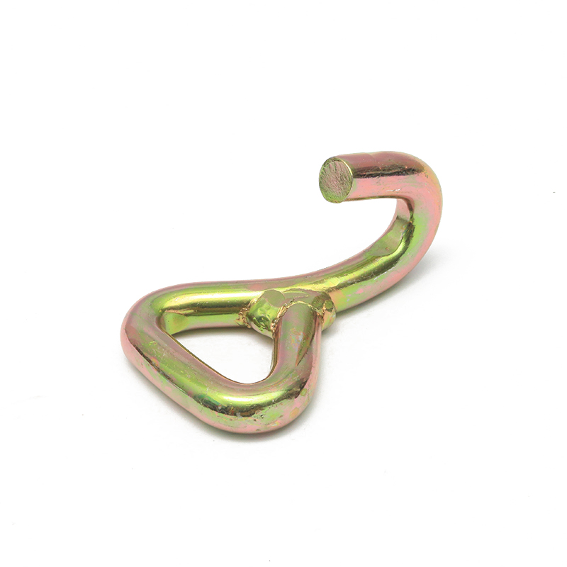 1,5 tuuman 3T keltainen sinkkipinnoitettu J Hook Metal Single J Hook