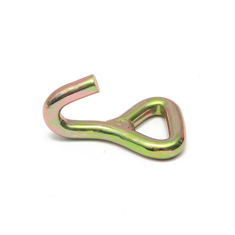 1,5 tuuman 3T keltainen sinkkipinnoitettu J Hook Metal Single J Hook